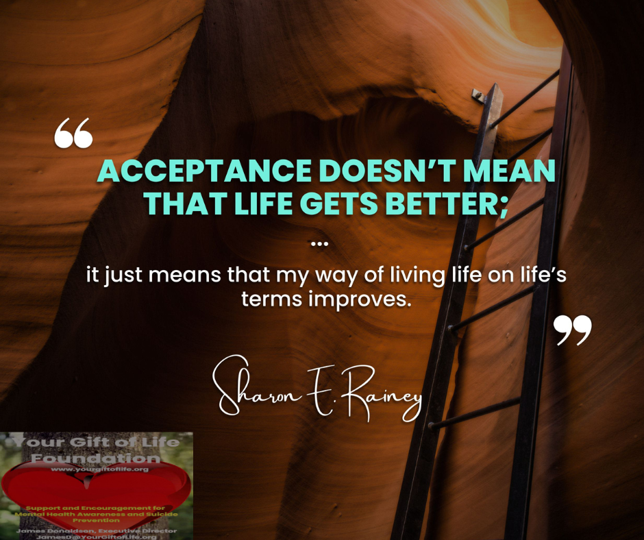 UCanMakeItIfYouTry - Acceptance Doesn't Mean That Life Gets Better