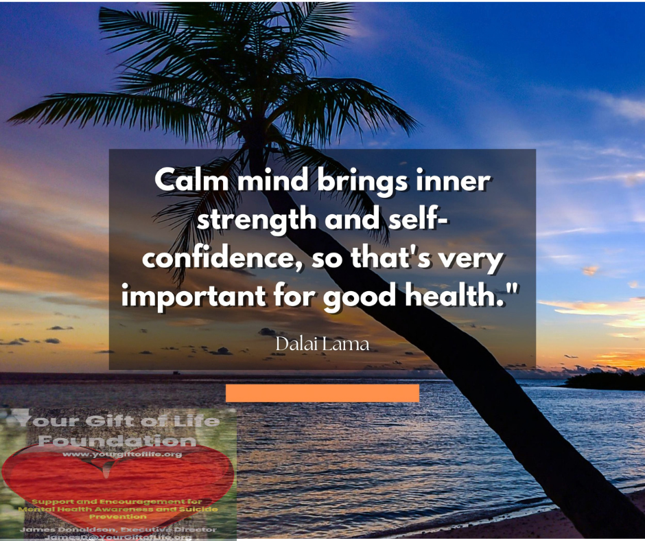UCanMakeItIfYouTry - Calm Mind Brings Inner Strength and Self-Confidence, So That's Very Important for Good Health