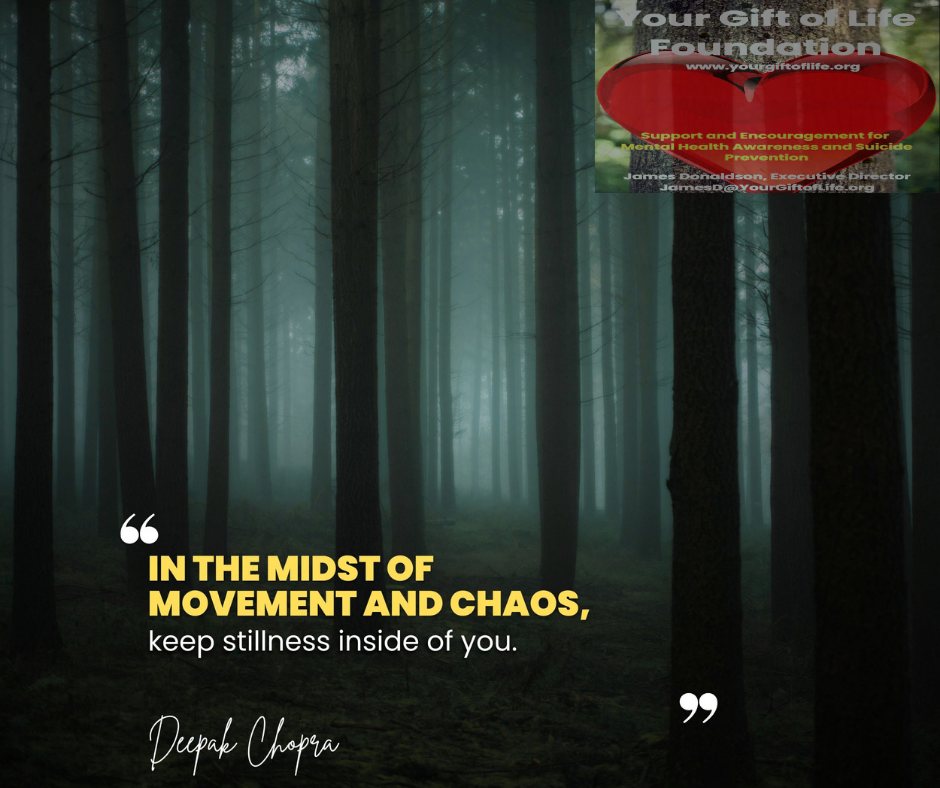 UCanMakeItIfYouTry - In the Midst of Movement and Chaos, Keep Stillness Inside of You