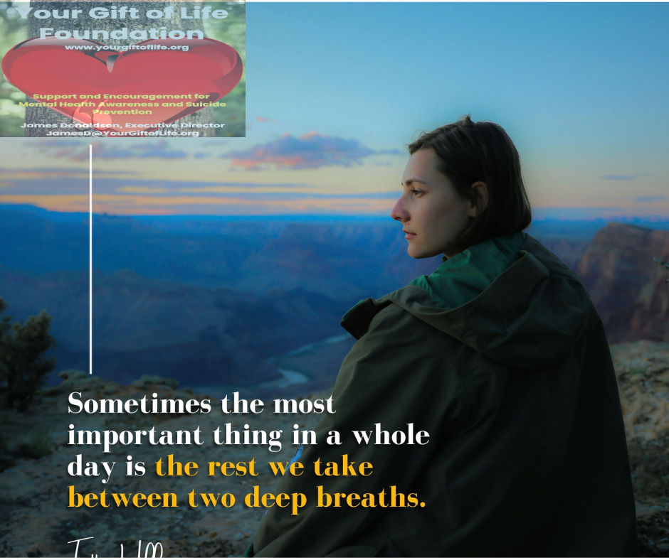 UCanMakeItIfYouTry - Sometimes the Most Important Thing in a Whole Day Is the Rest We Take Between Two Deep Breaths