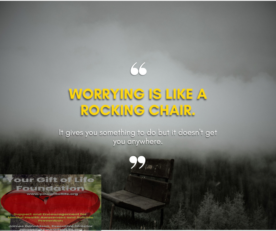 UCanMakeItIfYouTry - Worrying Is Like a Rocking Chair: It Gives You Something to Do but Doesn't Get You Anywhere